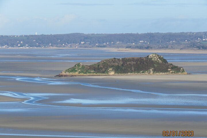 Een begeleide wandeltocht van 2 uur door het dorp Mont Saint Michel.