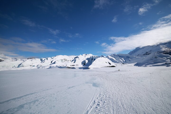 Randonnée guidée sur le glacier Matanuska au départ de Anchorage avec équipement inclus