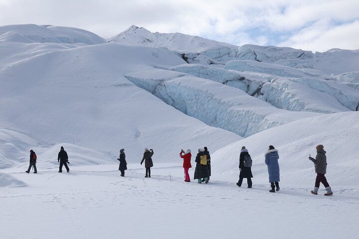 Randonnée guidée sur le glacier Matanuska au départ de Anchorage avec équipement inclus