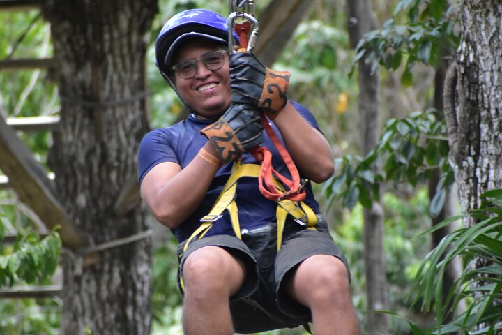 ATV (delte), Hest tilbage ridning, Ziplines, & Cenote fra Cancún