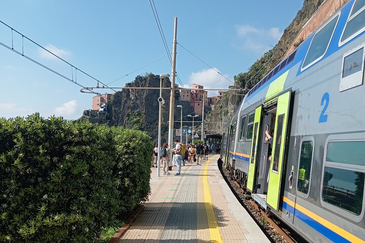 Cinque Terre med tog og båd