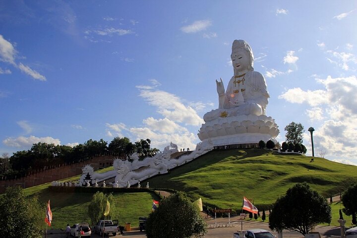 Temple blanc de Chiang Rai, temple bleu et bien plus encore depuis Chiang Mai