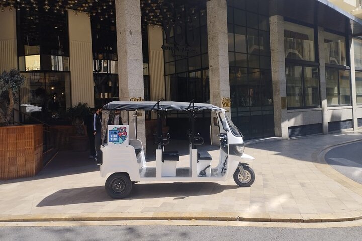 Passeio privado de tuk-tuk de 2 horas por Valência
