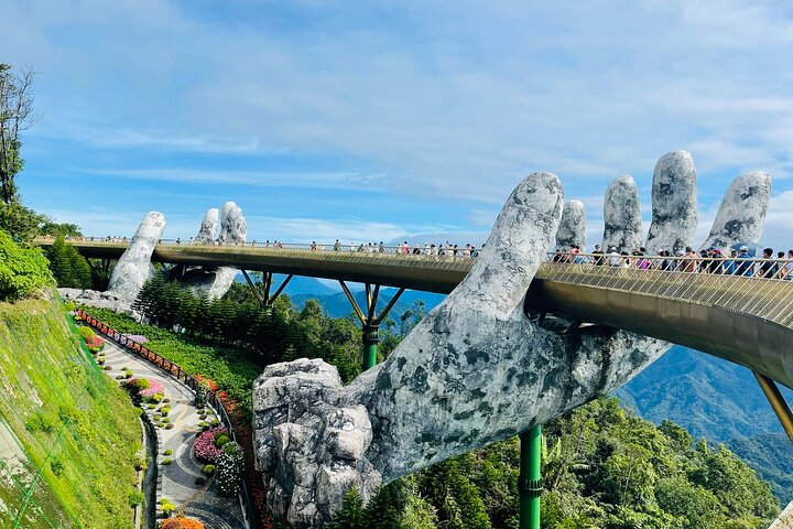Tidlig morgen Ba Na Hills - Golden Hand Bridge - PRIVATE TOUR