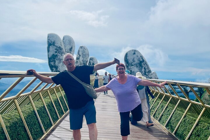 Tidlig morgen Ba Na Hills - Golden Hand Bridge - PRIVATE TOUR
