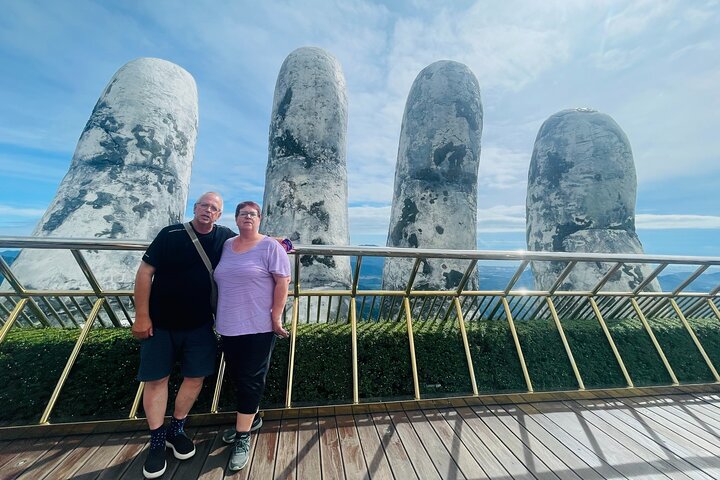 Tidlig morgen Ba Na Hills - Golden Hand Bridge - PRIVATE TOUR