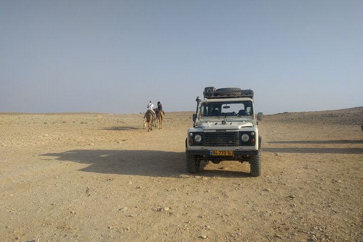Udforsk Ramon krater : 2 - timers guidet jeep tur fra Mitzpe Ramon