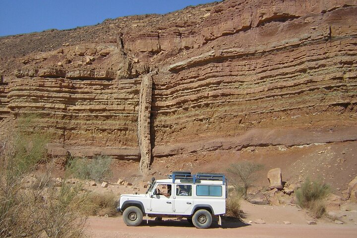 Udforsk Ramon krater : 2 - timers guidet jeep tur fra Mitzpe Ramon