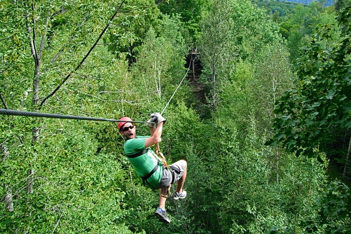 Tour de tirolesa en dosel - ArborTrek at Smugglers Notch Resort
