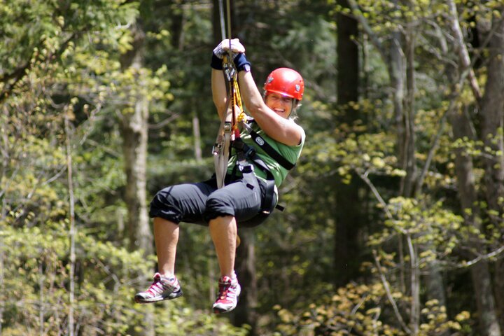 Tour de tirolesa en dosel - ArborTrek at Smugglers Notch Resort