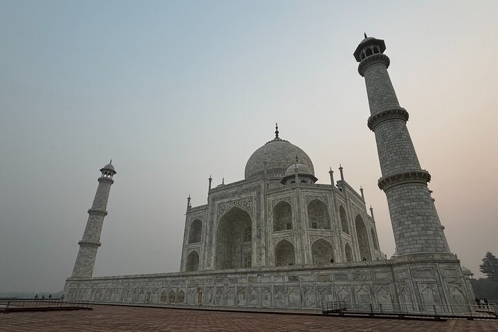 Von Delhi Taj Mahal Agra Ganztägige private Tour