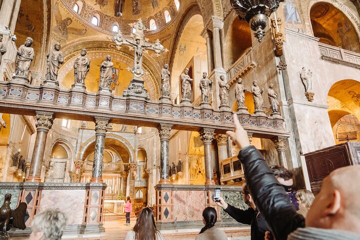 Venedig på en dag St Mark's Doges Palace Gondola Ride och stadsrundtur