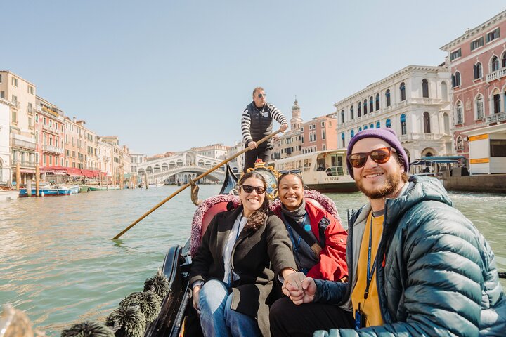 Venedig på en dag St Mark's Doges Palace Gondola Ride och stadsrundtur