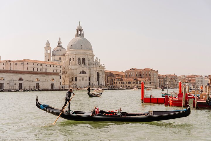 Venedig på en dag St Mark's Doges Palace Gondola Ride och stadsrundtur