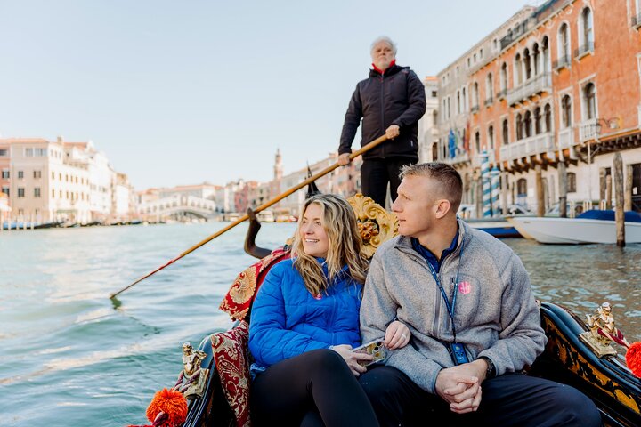 Venedig på en dag St Mark's Doges Palace Gondola Ride och stadsrundtur