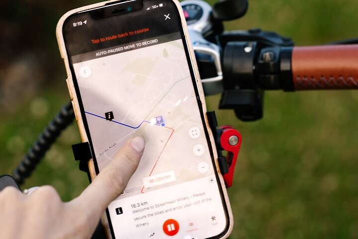 Visite du vin de Kelowna en vélo électrique avec dégustations, déjeuner et vue sur l'Okanagan