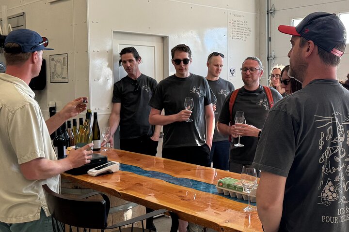 Visite du vin de Kelowna en vélo électrique avec dégustations, déjeuner et vue sur l'Okanagan