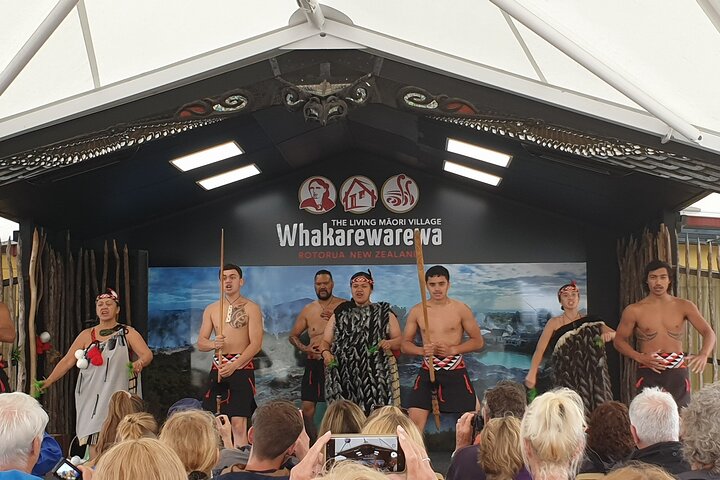 Tauranga Cruise Tour Rotorua Redwood en Maori Village Experience