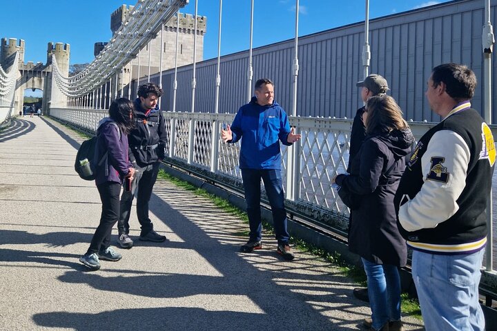 Conwy Town & Castle exterieur open groepstour met officiële gids