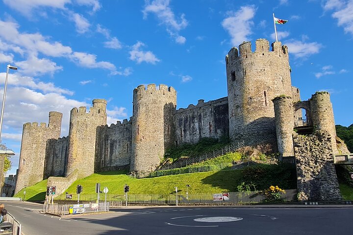 Conwy Town & Castle exterieur open groepstour met officiële gids