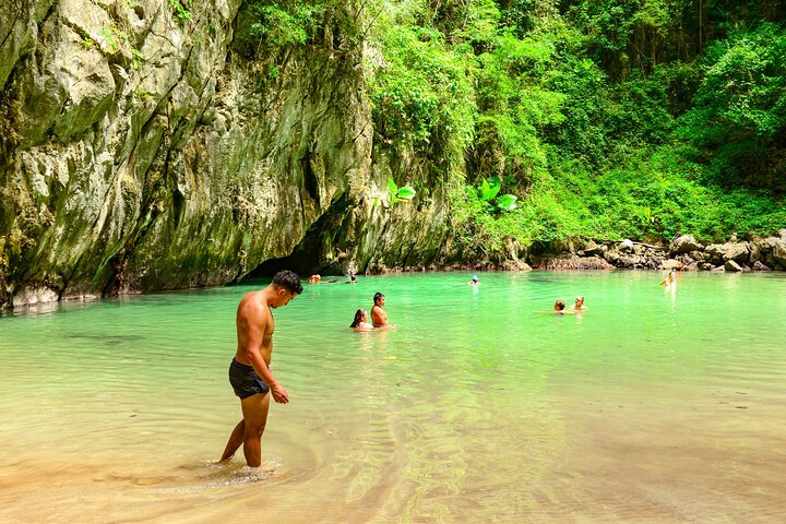 Koh Lanta 4 Islands av Private Longtail Boat med Emerald Cave