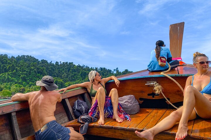Koh Lanta 4 Islands av Private Longtail Boat med Emerald Cave
