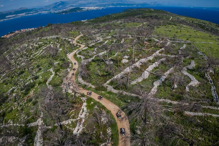 Van Split en Trogir: ATV-quadtour op het eiland Čiovo