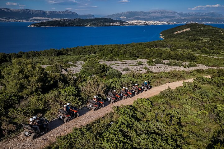 Van Split en Trogir: ATV-quadtour op het eiland Čiovo