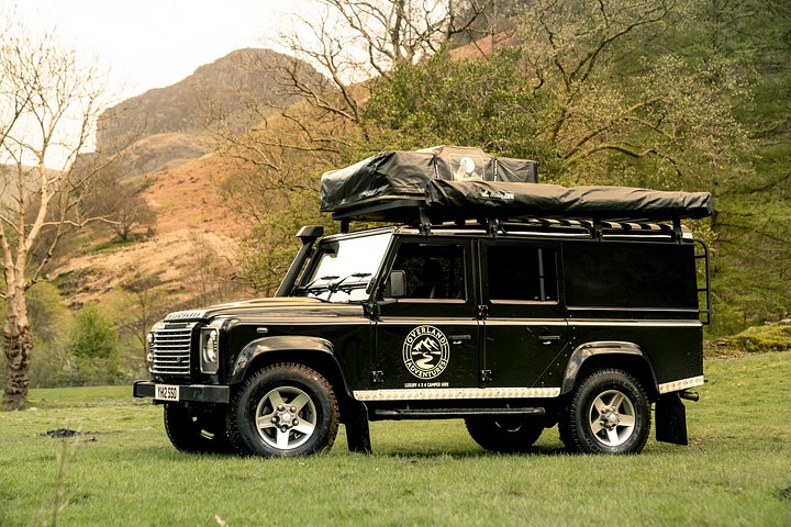 Lej Land Rover Defender Camper til at besøge Northumberland og videre