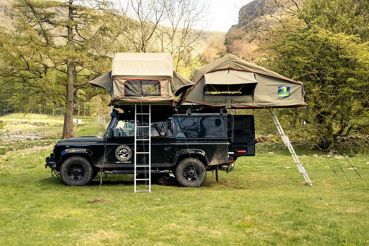 Lej Land Rover Defender Camper til at besøge Northumberland og videre