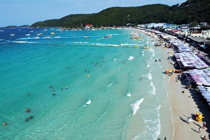 Viagem a Koh Larn a partir de Pattaya com Snorkeling Jetski Parasailing