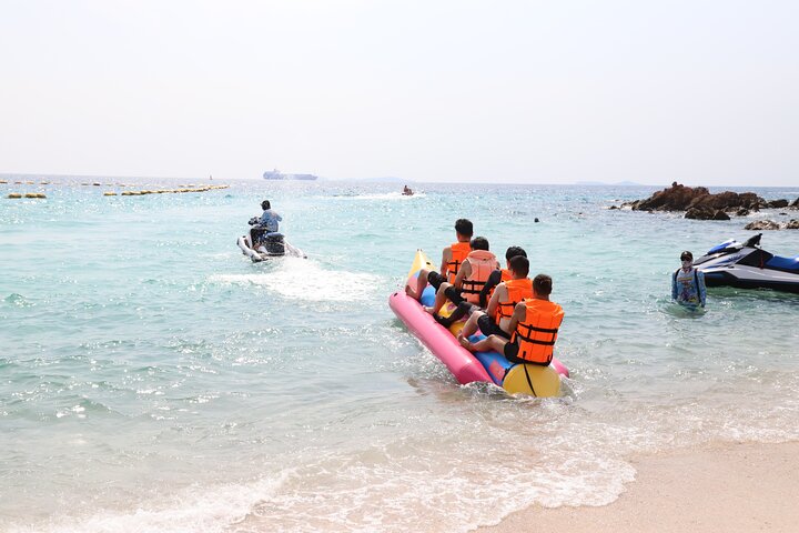 Viagem a Koh Larn a partir de Pattaya com Snorkeling Jetski Parasailing