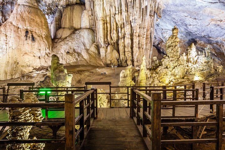 Phong Nha Cave & Paradise Cave ganztägige Erkundung ab Hue