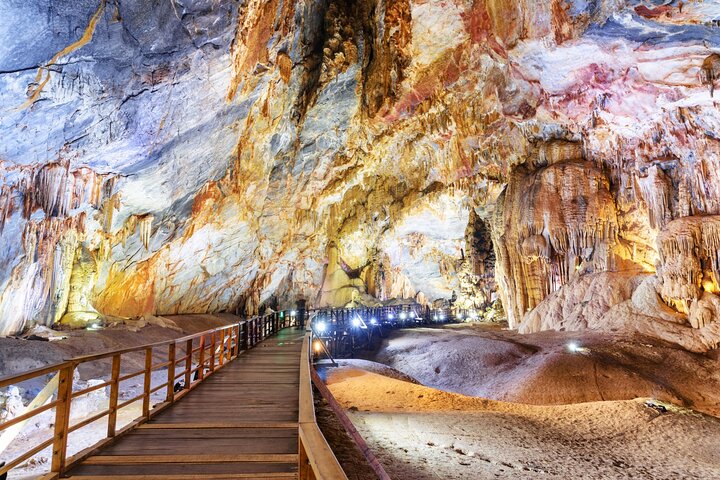 Phong Nha Cave & Paradise Cave ganztägige Erkundung ab Hue