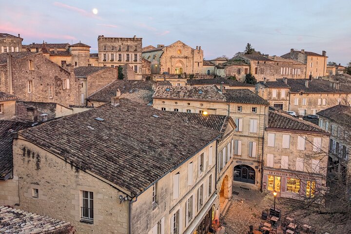 Excursión de un día a Saint-Émilion: visita al pueblo, castillos y almuerzo