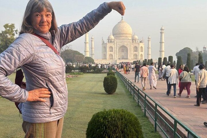Von Delhi Taj Mahal Agra Ganztägige private Tour