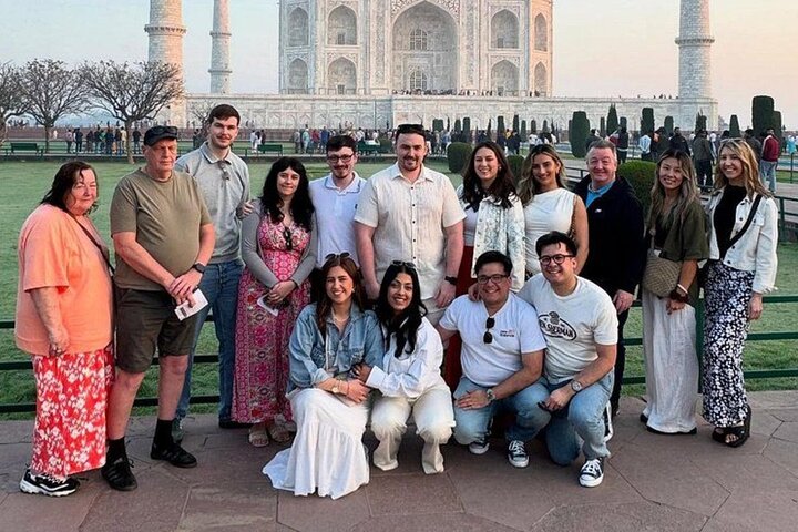 Von Delhi Taj Mahal Agra Ganztägige private Tour