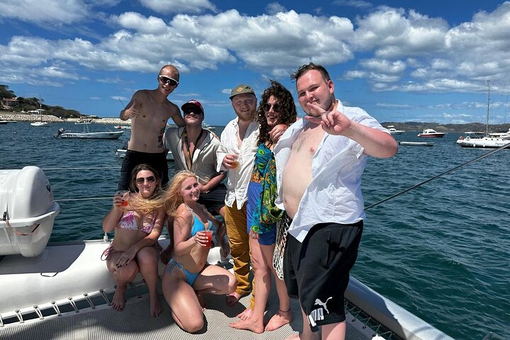 Sunset Catamaran & Snorkeling Tour in Playa Flamingo