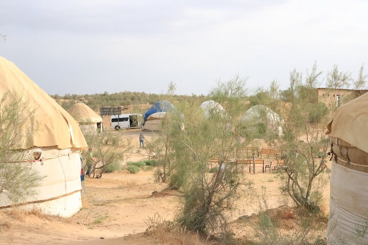 Tour di 2 giorni in campeggio Aydar Lake Yurt da Bukhara