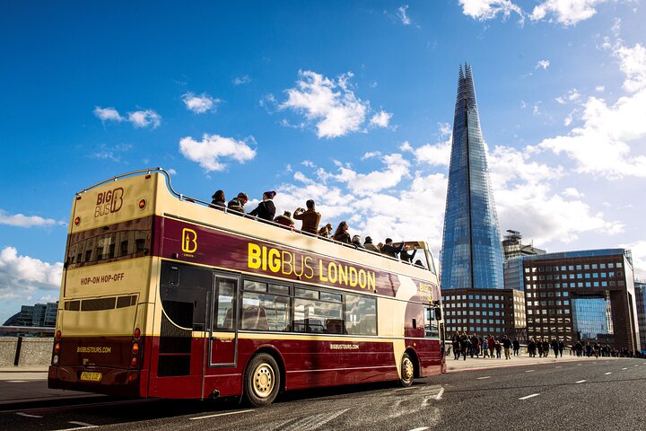 London Big Bus Hop-On Hop-Off Tour mit optionaler Flusskreuzfahrt