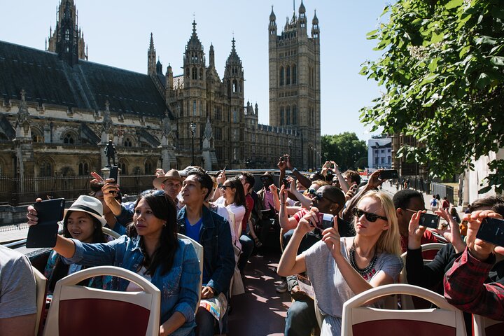 London Big Bus Hop-On Hop-Off Tour mit optionaler Flusskreuzfahrt