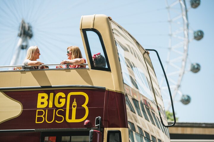 London Big Bus Hop-On Hop-Off Tour mit optionaler Flusskreuzfahrt