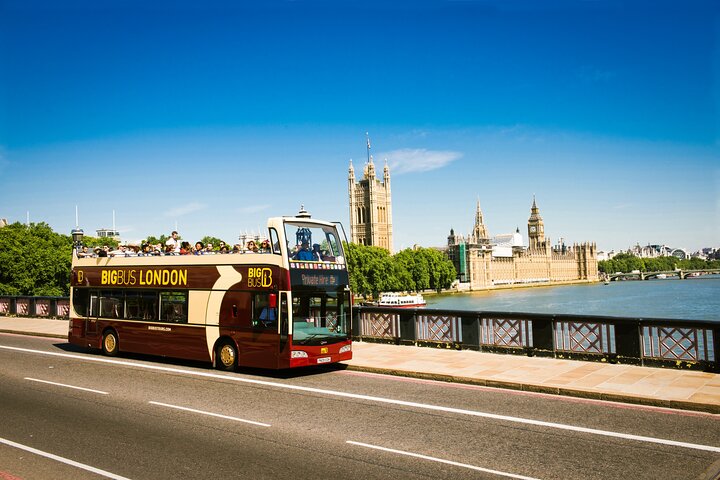 London Big Bus Hop-On Hop-Off Tour mit optionaler Flusskreuzfahrt