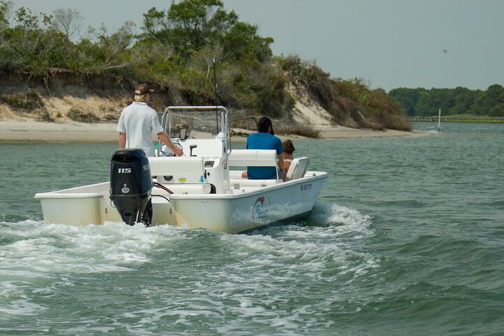 1 hora de festa privada Assateague Island Pony Cruise em Ocean City