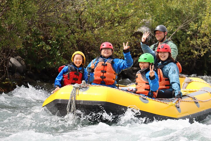 Family Float Grade 2 Whitewater Adventure i Tongariro River