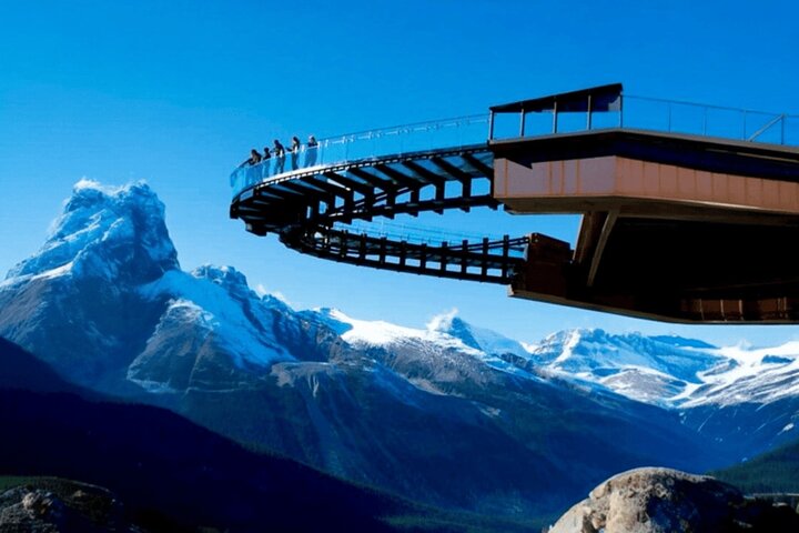 Calgary: Columbia Icefield Adventure, Skywalk en Peyto Lake Tour