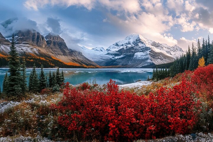 Calgary: Columbia Icefield Adventure, Skywalk en Peyto Lake Tour