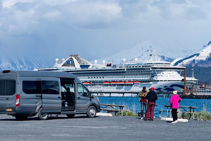 Privat Whittier kryssning Transfer & naturskön rundtur för stora grupper