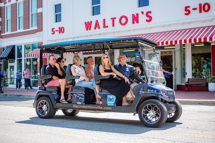 Tour in golf cart condiviso di Bentonville, Arkansas