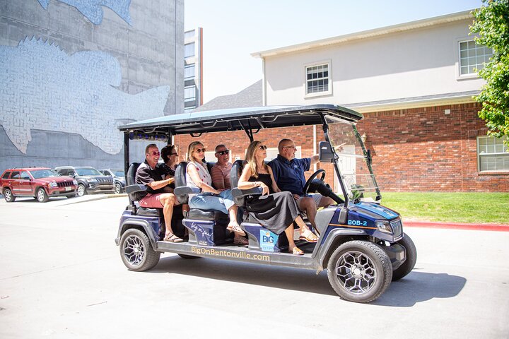 Tour in golf cart condiviso di Bentonville, Arkansas